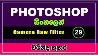 29 - Adobe Photoshop || Camera Raw Filter || Sinhala (සිංහල) || IT Plus