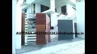 Automatic Folding Gate in keshavadasapuram | Remote control Folding Gate in kerala | Automatic Gate