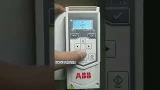 ABB VFD ACS560 speed setting in hindi. #shorts #ABB