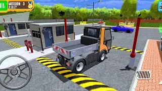 Mini Truck Driving Simulator - Truck Driver: Depot Parking Simulator - Android Gameplay