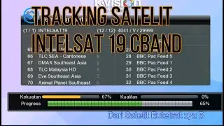 TRACKING SATELIT INTELSAT 19 CBAND PEBRUARI 2025
