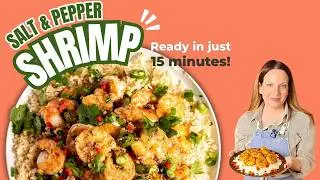 CRISPY Salt and Pepper Shrimp (naturally gluten-free shrimp recipe)