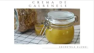 Cum conserv galbenele pentru ceai și cum fac eu crema de galbenele 🙂