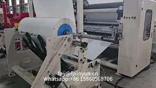 Small business 1350mm deco embossing toilet tissue paper kitchen towel making machine#machinefactory