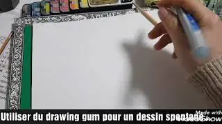 Illustration Zen avec du #drawinggum