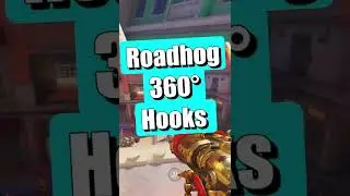 Roadhog 360 &deg; Hooks 😂 - Overwatch 2