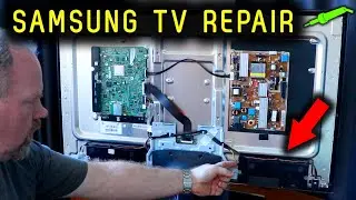 🔴 Замена динамика телевизора Samsung — 40-дюймовый Smart TV UA40D6000 — № 1099