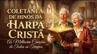 HARPA CRIST&Atilde; COMPLETA | OS HINOS DA RO&Ccedil;A [HINOS ANTIGOS COM LETRA]