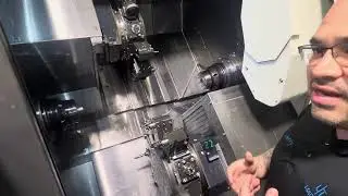 Loutech Aerospace CNC Doosan Puma TT1800SY Mill-Turn Machining