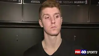 Kevin Huerter discusses the frustrations of Kings dropping 3rd straight game in 108-103 loss to Nets
