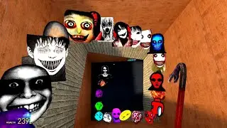 (GMOD) Run away nextbots Garry's mod EP150 4K 60FPS