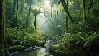 9 Hours of Rain in the Jungle 🌧️🌿 Deep Tropical Rain Sounds for Sleep, Relaxation & Focus