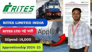 RITES Apprentice Recruitment 2024. Rites Limited ITI, Diploma, Graduate Apprentice Vacancies 2024