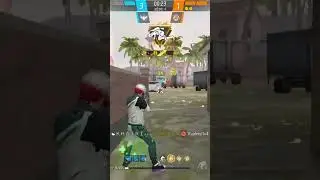 real Hecker free fire wait for end bina goli ke anime down #ytshorts #youtubeshorts #gamingshort