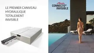 Caniveau avec grille invisible Connecto&reg;