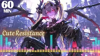 1 HOUR music | I Was Never Meant to Obey &ndash; Epic Cyberpunk / Anime Rock | Cute Resistance