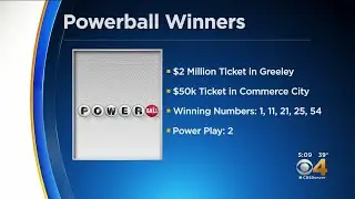 2 Winning Powerball Tickets Sold In Northern Colorado