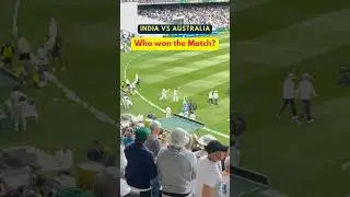 &ldquo;India vs Australia 2025 | Test Match at MCG Melbourne 🇮🇳🇦🇺 #CricketFever&rdquo;