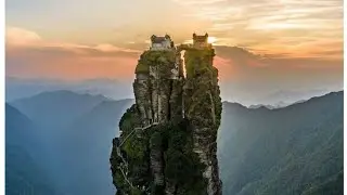 The Sacred Fanjing Mountain in Guizhou China