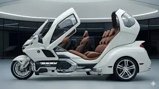 Honda Gold Wing 4-Seat Trike Concept: Luxury Autocycle