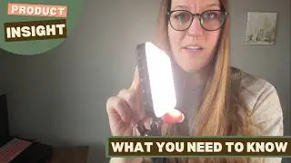 Bad Lighting? This Portable LED Light Completely Changed My Videos