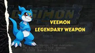 Digimon World 3 (120fps) Veemon Legendary Weapon + Signature Item