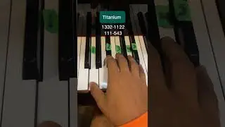 David guetta -Titanium tutorial f&aacute;cil para piano #davidguetta #sia #titanium #edm #hits #popmusic