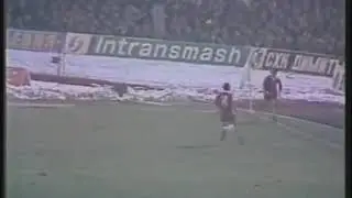 ECC 1981-82. Quarter-finals. CSKA Sofia - Liverpool FC. Highlights.