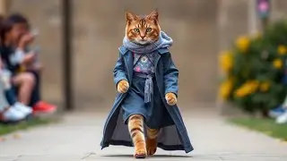 😺CATS ON THE RUNWAY - CATS FASHION SHOW