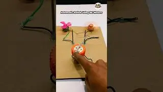 Automatic Switch Using 2 DC Motors | Smart Direction Control Fan Project ⚡