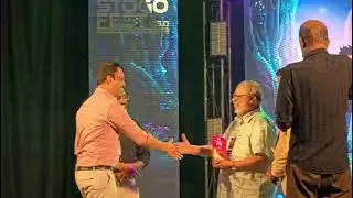 Sir Syed English School Principal Mr. Anver Sadik Receiving STOGO FEST award🌟