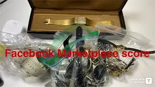 Rare watches found on a Facebook market place deal