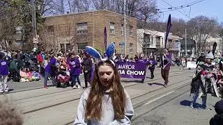Beaches Easter Parade Toronto 2025 //  Toronto Mayor Olivia Chow // Easter Wish 😂  #shamshermannbti