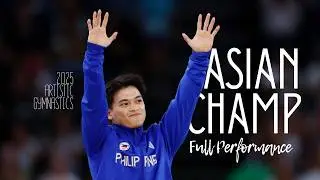 Full Performance: Watch Carlos Yulo at the 2025 Artistic Gymnastics Asian Championships