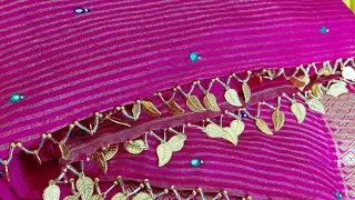 How to make simple saree  tassels ||#sareetales 