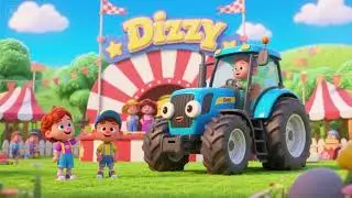 Dizzy Tractor Show | Nursery Rhymes & Kids Songs