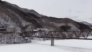 【4K定点撮影】DL大樹（野岩鉄道会津鬼怒川線・湯西川温泉〜中三依温泉）