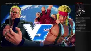Street Fighter V-Alex vs Urien