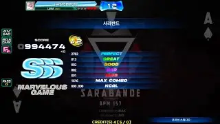 [PIU PHOENIX] Sarabande CO-OP &times;2 99.44 Stage Pass!!
