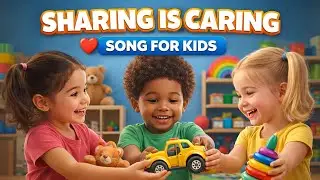 Sharing Is Caring ❤️ Kids Song | Learn Kindness & Friendship | @LoloPawsRemixX 