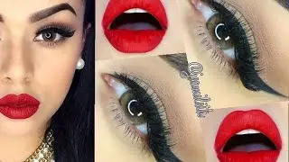 MAQUILLAJE SENCILLO  PARA NOCHE BUENA Y NAVIDAD