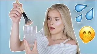 Full Face Using WET BRUSHES! *Makeup Challenge*