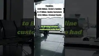 The 737 Max Scandal: Penalties