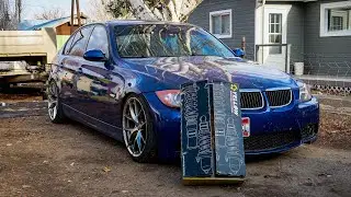 Slamming My E90 On Yellow Speed Coilovers