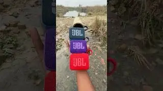 Triple JBL go 4 water droptest