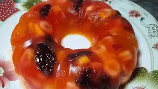 Very tasty jelly and fruit cake recipe 😋 how to make jelly cake ?