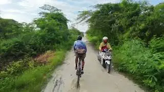 Bersepeda Gravel track becek di Surabaya Barat #mosso730gvl #gravel #djineo2