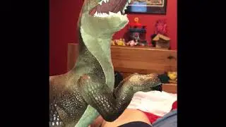 Wild republic velociraptor toy review part 1