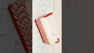 Genius DIY Rope and Cardboard Tray Hack! Easy and Stylish! #jutediy #traydiy #shortvideo #shorts