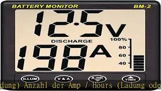 Clipper BM-2 Battery Monitor with SHUNT 200AMP